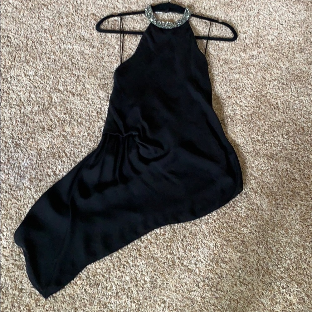 Haute Hippie embellished halter top